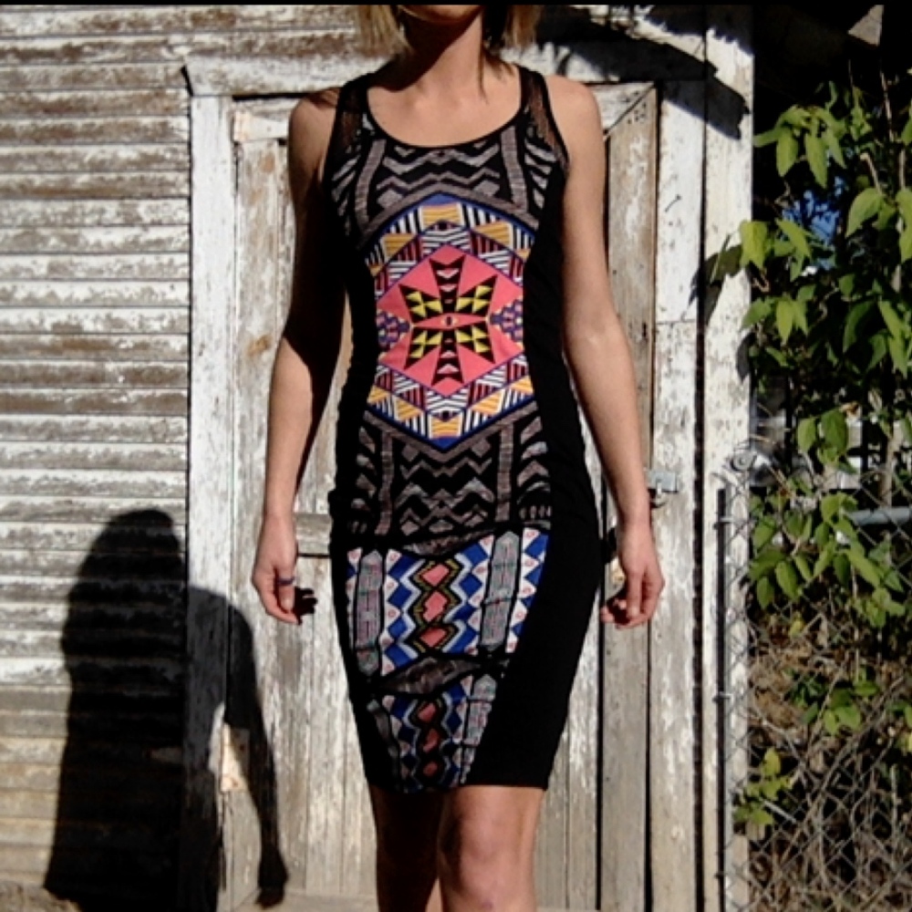 Tribal Print Dress